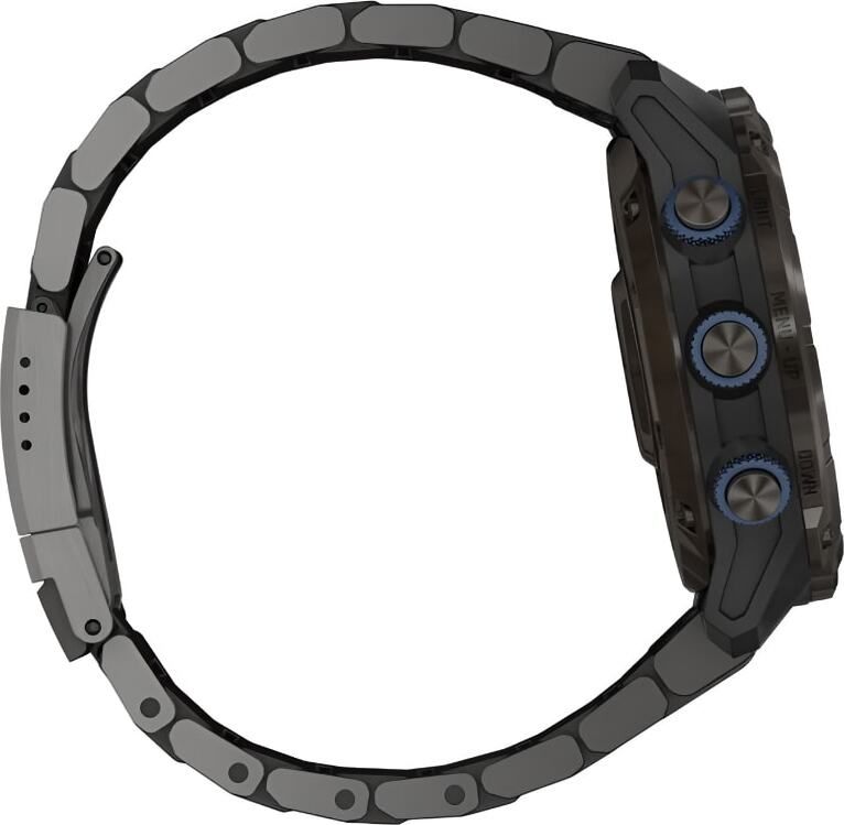 Смарт-часы Garmin Descent Mk3i - 51 mm, Титановый, угольно-серый безель с DLC-покрытием, титановый браслет