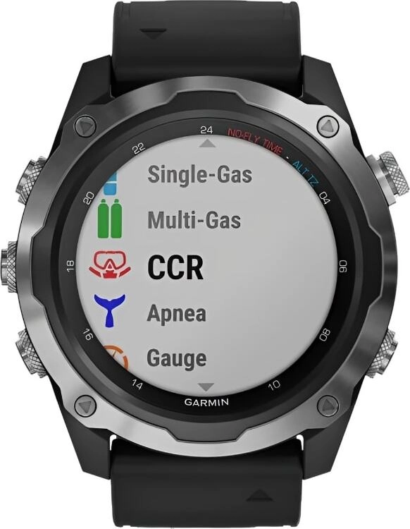 Смарт-часы Garmin Descent Mk2 - 52 mm, Стальной черный