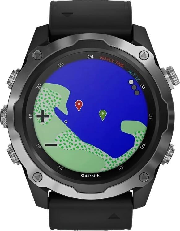 Смарт-часы Garmin Descent Mk2 - 52 mm, Стальной черный
