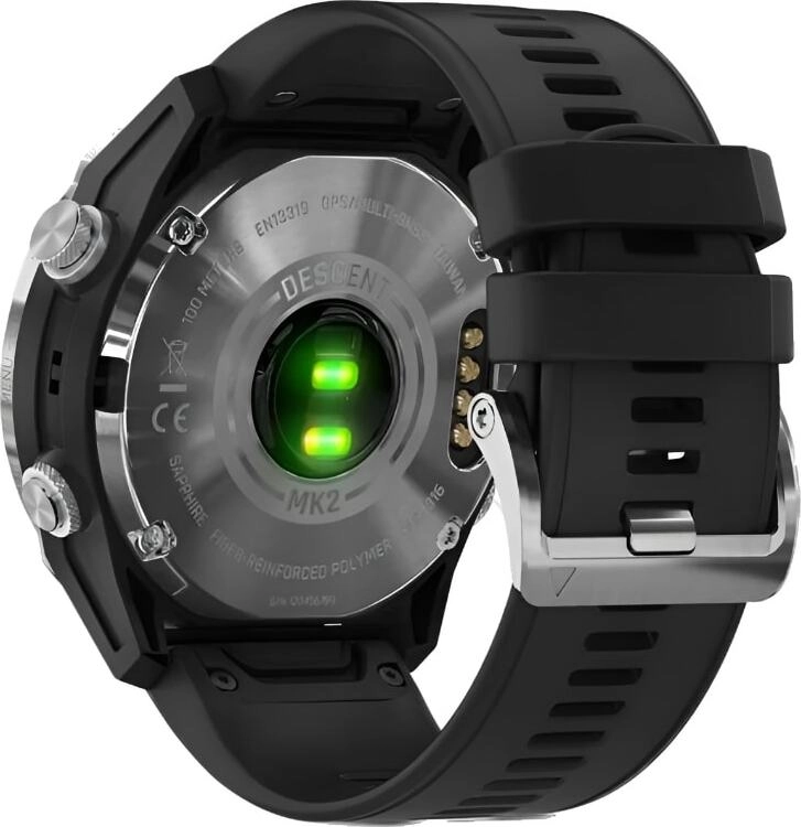 Смарт-часы Garmin Descent Mk2 - 52 mm, Стальной черный
