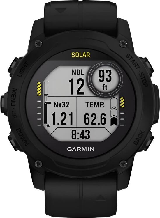 Смарт-часы Garmin Descent G1 Solar - 45 mm, Черный