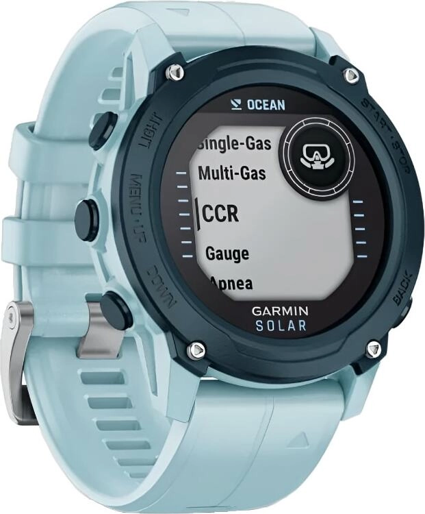 Смарт-часы Garmin Descent G1 Solar Ocean Edition - 45 mm, Лазурный