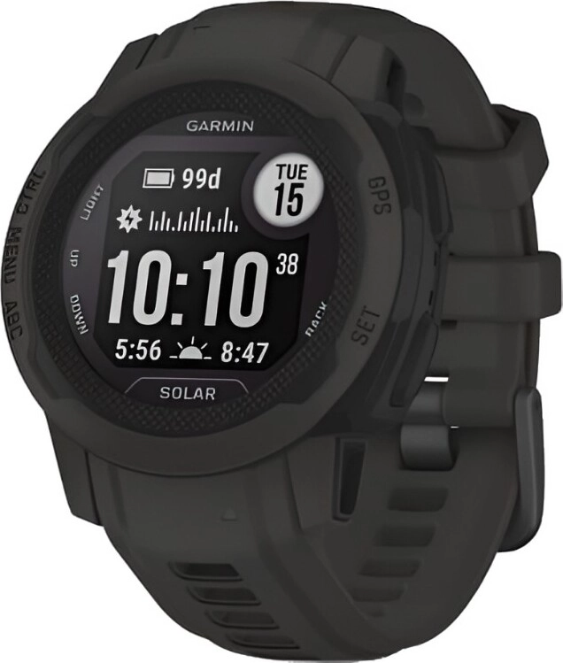 Смарт-часы Garmin Instinct 2S Solar Standard Edition - 40 mm, Графитовый