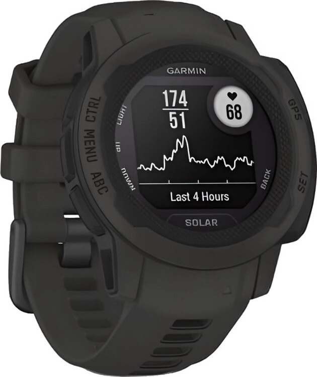 Смарт-часы Garmin Instinct 2S Solar Standard Edition - 40 mm, Графитовый
