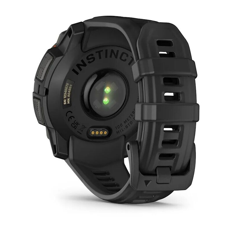 Смарт-часы Garmin Instinct 3 - 45 mm, Solar, Черный, черный ремешок