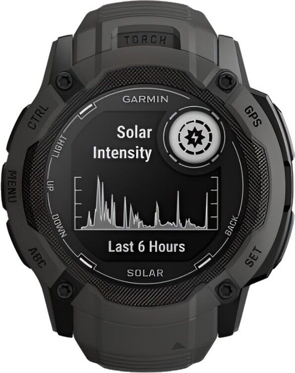 Смарт-часы Garmin Instinct 2X Solar Standard Edition - 50 mm, Черный