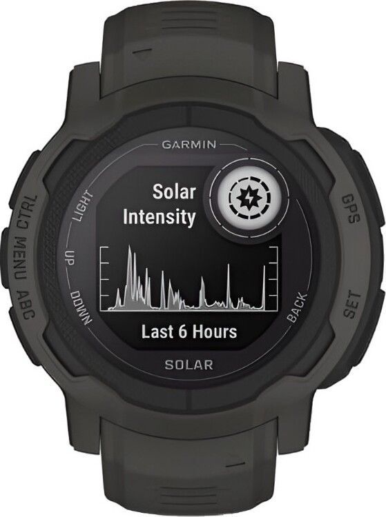 Смарт-часы Garmin Instinct 2 Solar Standard Edition - 45 mm, Черный