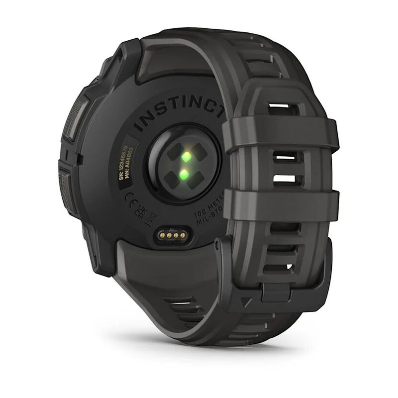 Смарт-часы Garmin Instinct 3 - 50 mm, Amoled, Черный, угольно-черный ремешок