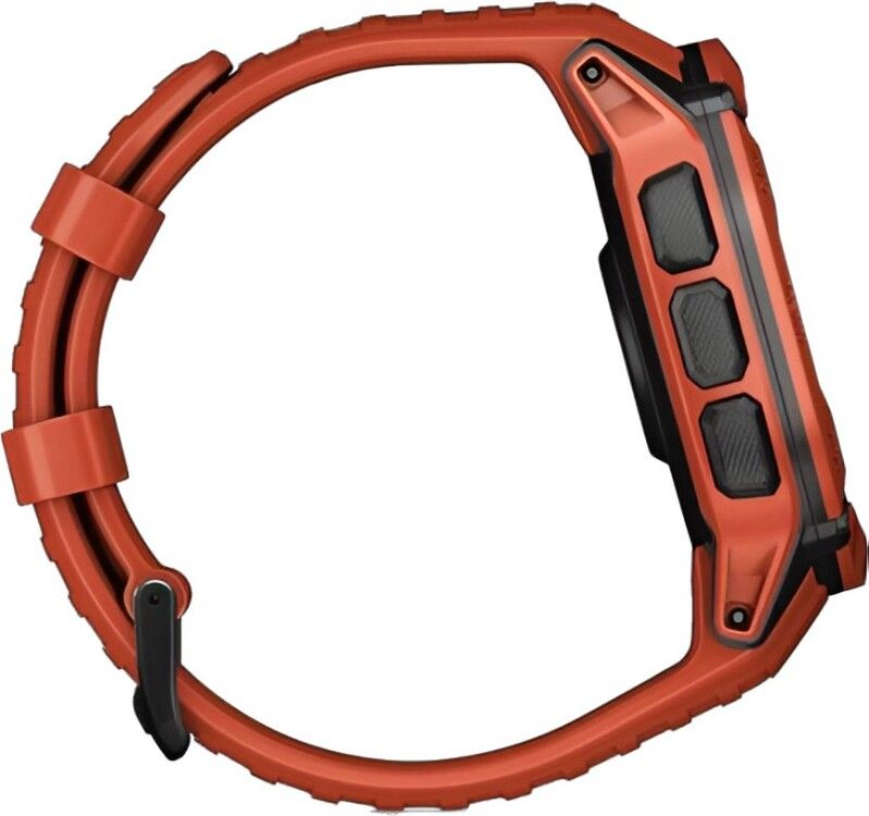 Смарт-часы Garmin Instinct 2X Solar Standard Edition - 50 mm, Красный