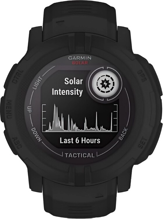 Смарт-часы Garmin Instinct 2X Solar Tactical Edition - 50 mm, Черный