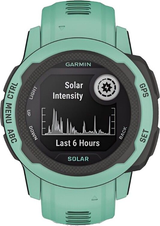 Смарт-часы Garmin Instinct 2S Solar Standard Edition - 40 mm, цвет Neo Tropic