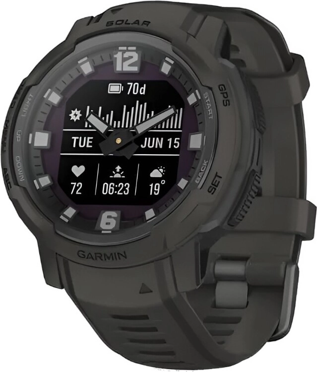 Смарт-часы Garmin Instinct Crossover Standard Edition - 45 mm, Черный