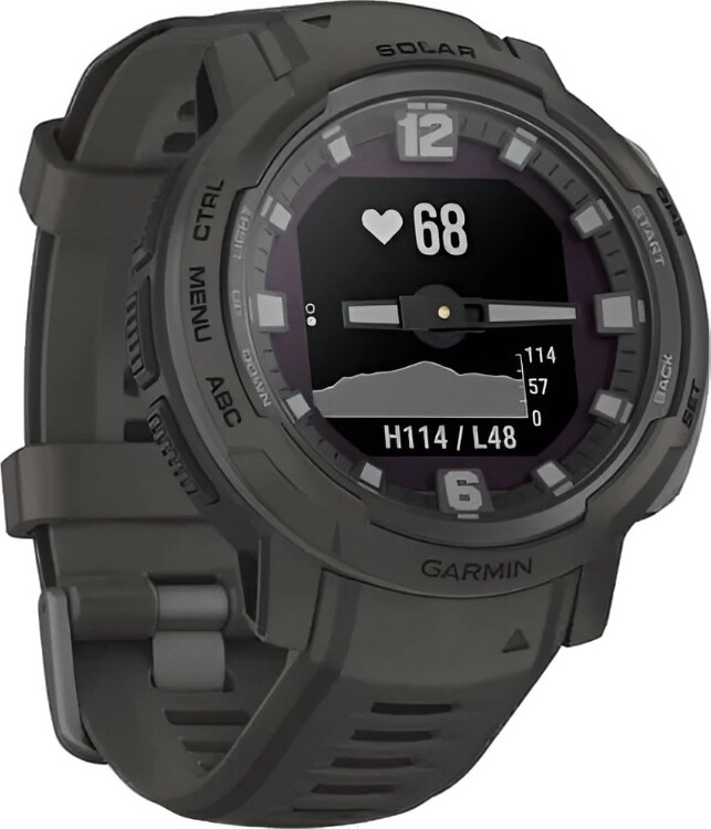 Смарт-часы Garmin Instinct Crossover Standard Edition - 45 mm, Черный