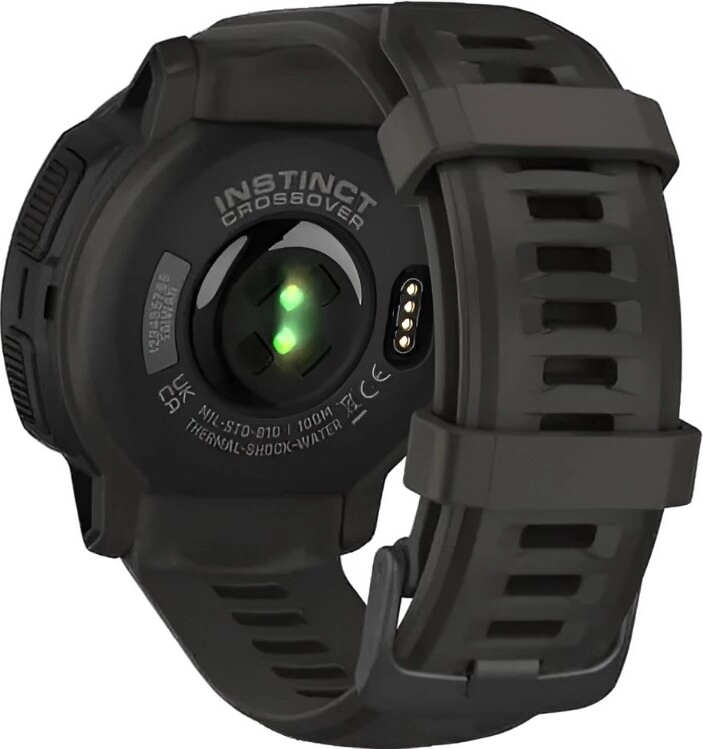 Смарт-часы Garmin Instinct Crossover Standard Edition - 45 mm, Черный