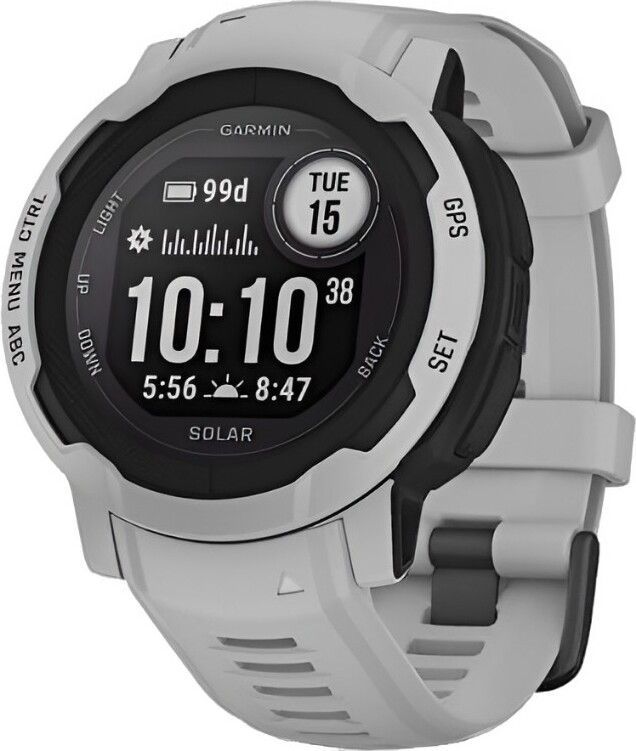Смарт-часы Garmin Instinct 2 Solar Standard Edition - 45 mm, Серый