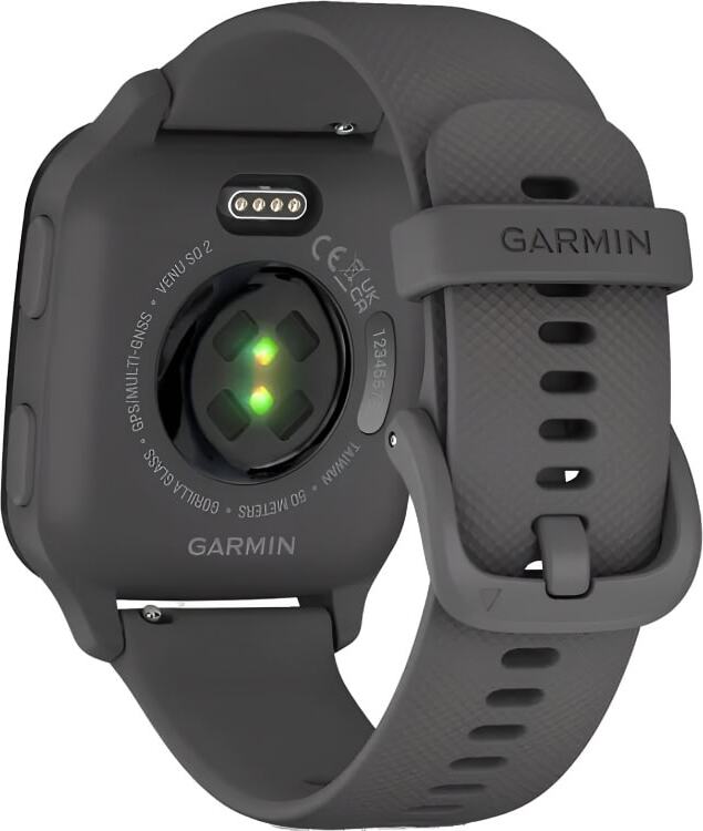 Смарт-часы Garmin Venu SQ 2 - 40 mm, Серый, серый алюминиевый безель, серый ремешок