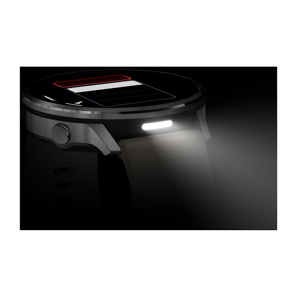 Смарт-часы Garmin Venu 4 - 45 mm, Темно-серый, коричневый кожаный ремешок