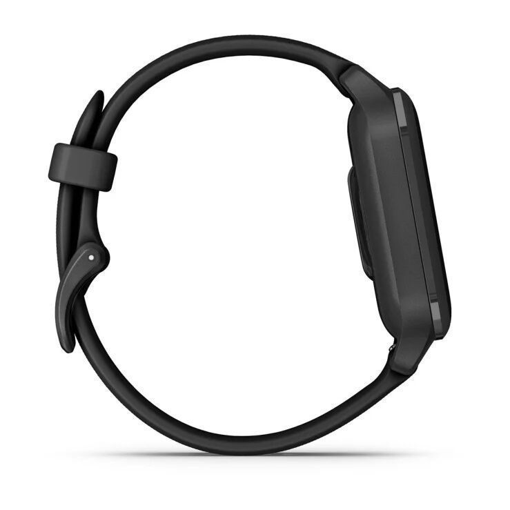 Смарт-часы Garmin Venu SQ 2 Music Edition - 40 mm, Черный, серый алюминиевый безель, серый ремешок