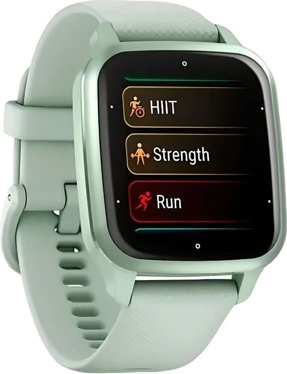 Смарт-часы Garmin Venu SQ 2 - 40 mm, Мятный, безель и ремешок мятного цвета