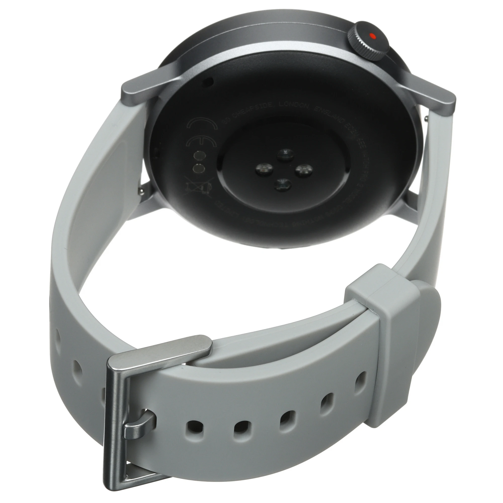 Смарт-часы CMF by Nothing Watch Pro 2 - пепельно-серый безель, пепельно-серый силиконовый ремешок