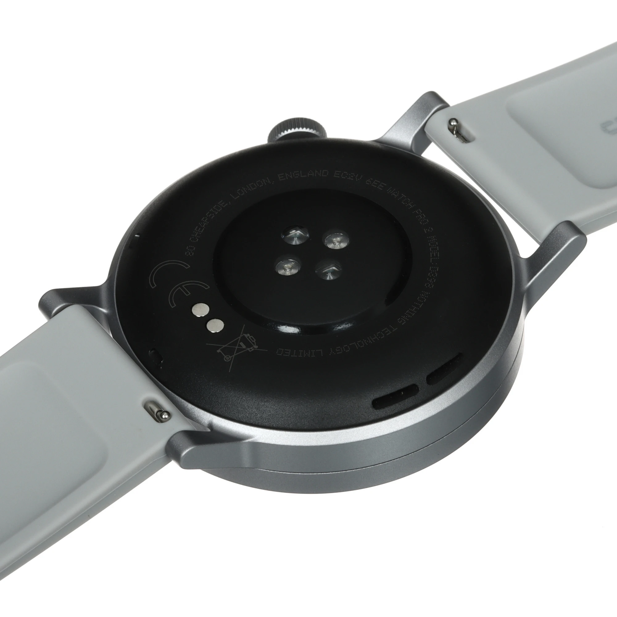 Смарт-часы CMF by Nothing Watch Pro 2 - пепельно-серый безель, пепельно-серый силиконовый ремешок