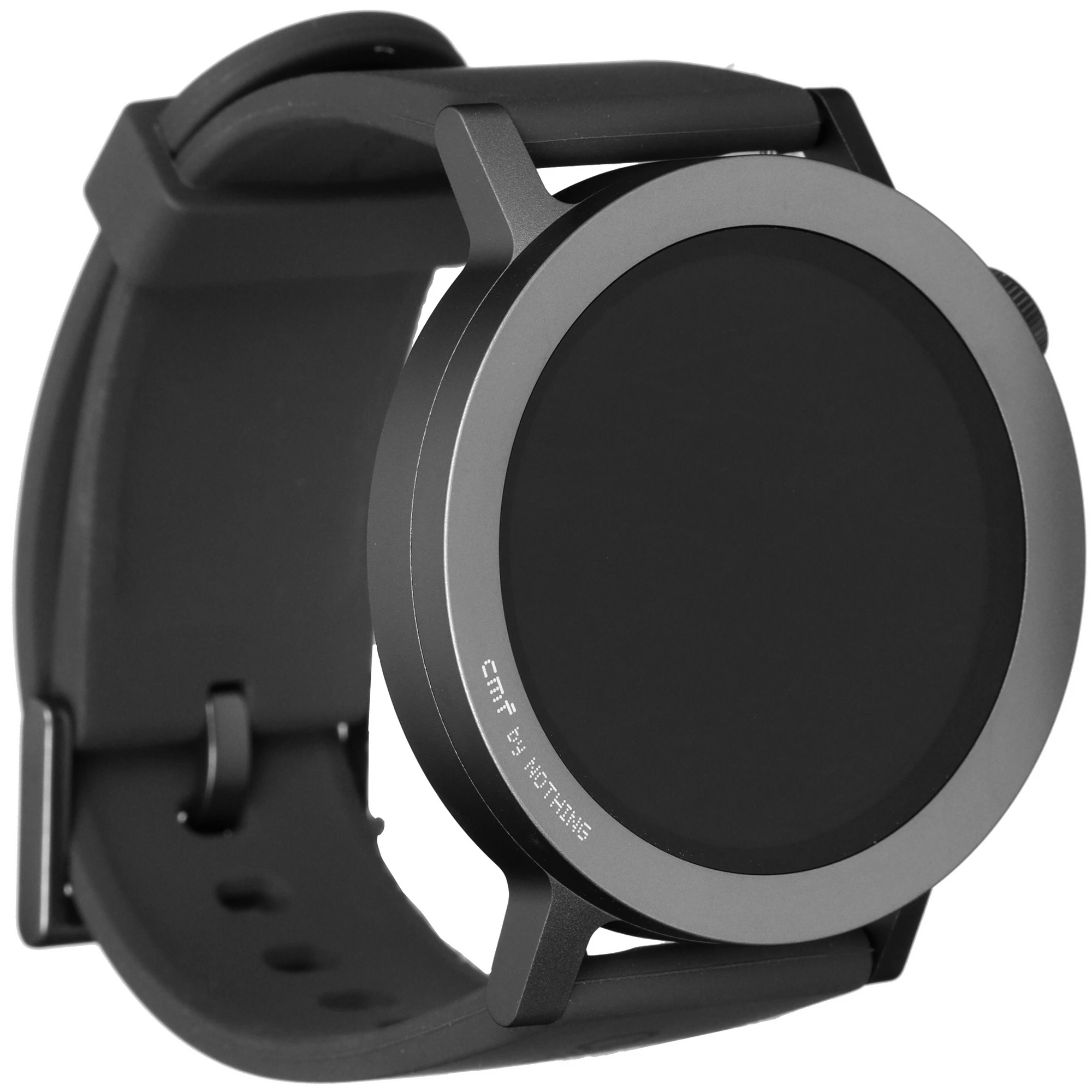Смарт-часы CMF by Nothing Watch Pro 2 - тёмно-серый безель, тёмно-серый силиконовый ремешок