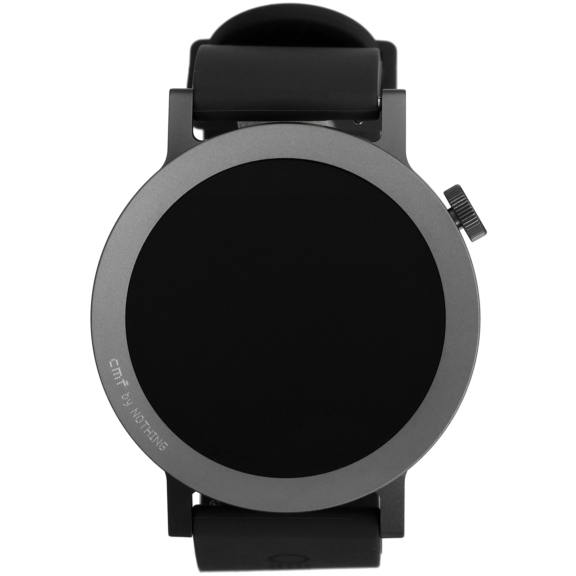 Смарт-часы CMF by Nothing Watch Pro 2 - тёмно-серый безель, тёмно-серый силиконовый ремешок