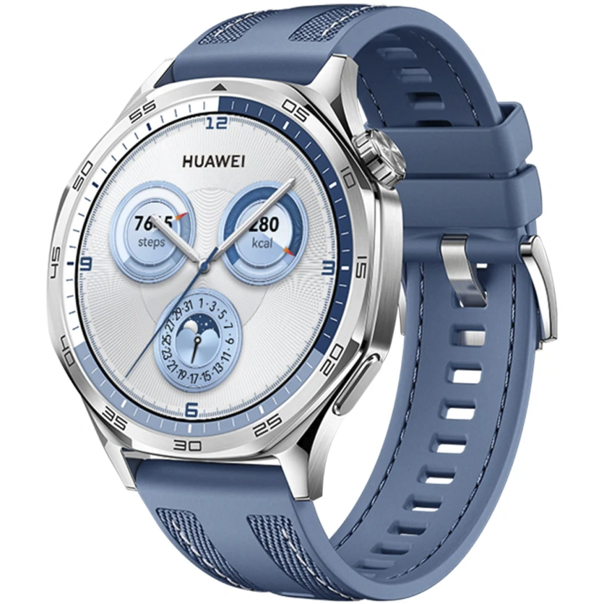 Смарт-часы Huawei Watch GT 5 - 46 mm, Blue Woven