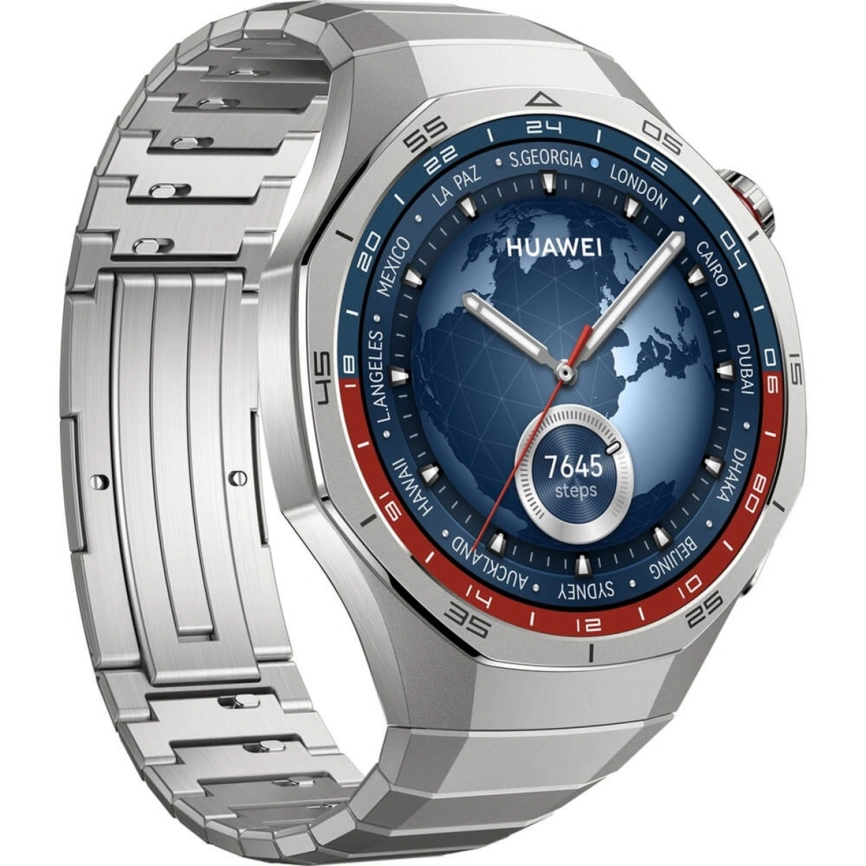 Смарт-часы Huawei Watch GT 5 Pro - 46 mm, Titanium Silver