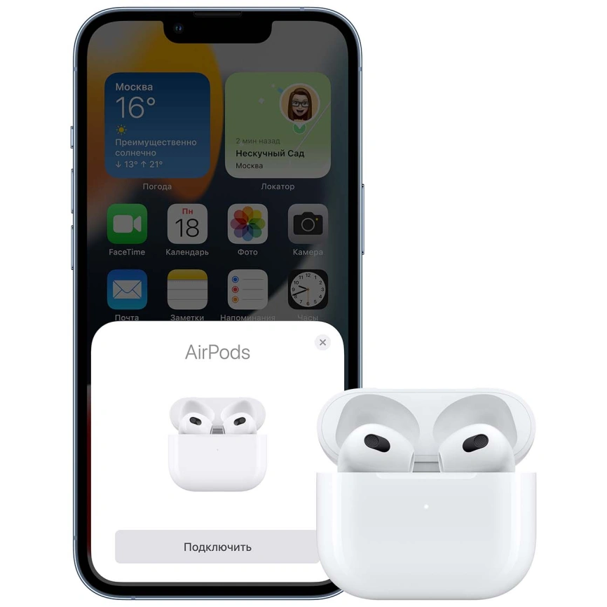 Наушники Apple AirPods 3 (MPNY3) White (Lightning)