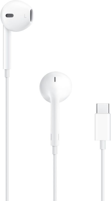 Наушники Apple EarPods с разъёмом USB-C, белый (MTJY3)