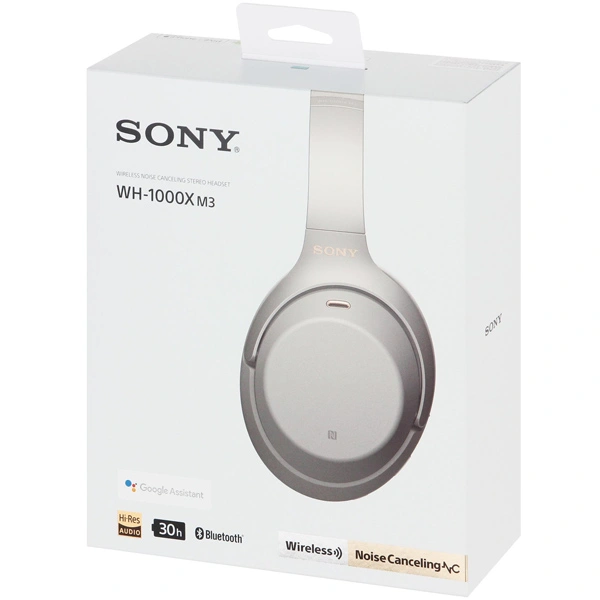 Наушники Sony WH-1000XM3 Silver