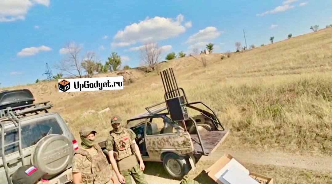 Подавитель БПЛА «Гарпия» 12 / Подавитель дронов 600 Вт / РЭБ / 12 каналов