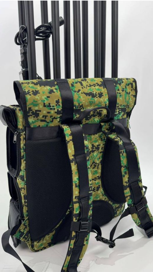 Подавитель БПЛА «Гарпия» 12 / Подавитель дронов 600 Вт / РЭБ / 12 каналов