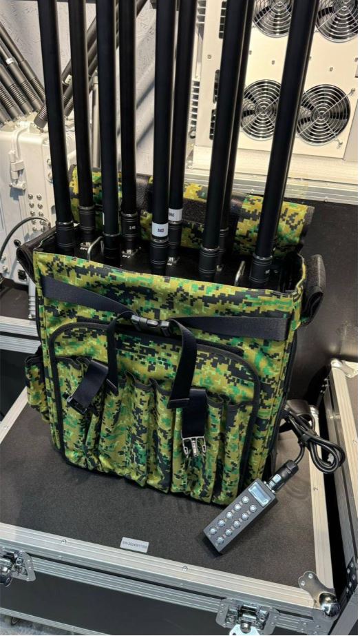 Подавитель БПЛА «Гарпия» 12 / Подавитель дронов 600 Вт / РЭБ / 12 каналов