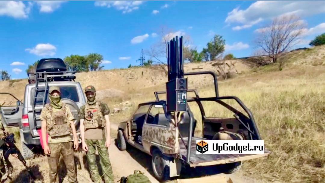 Подавитель БПЛА «Гарпия» 12 / Подавитель дронов 600 Вт / РЭБ / 12 каналов