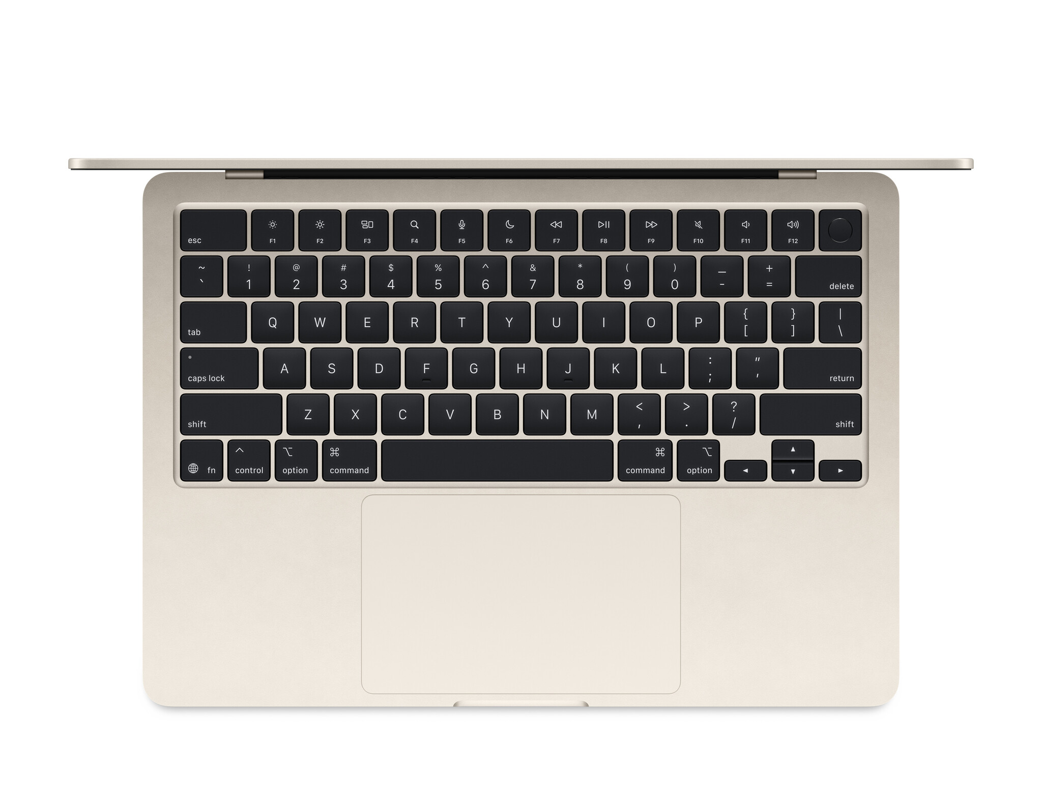 Ноутбук Apple MacBook Air 13.6 (2025) M4 16/256 ГБ Сияющая звезда (MW0Y3)