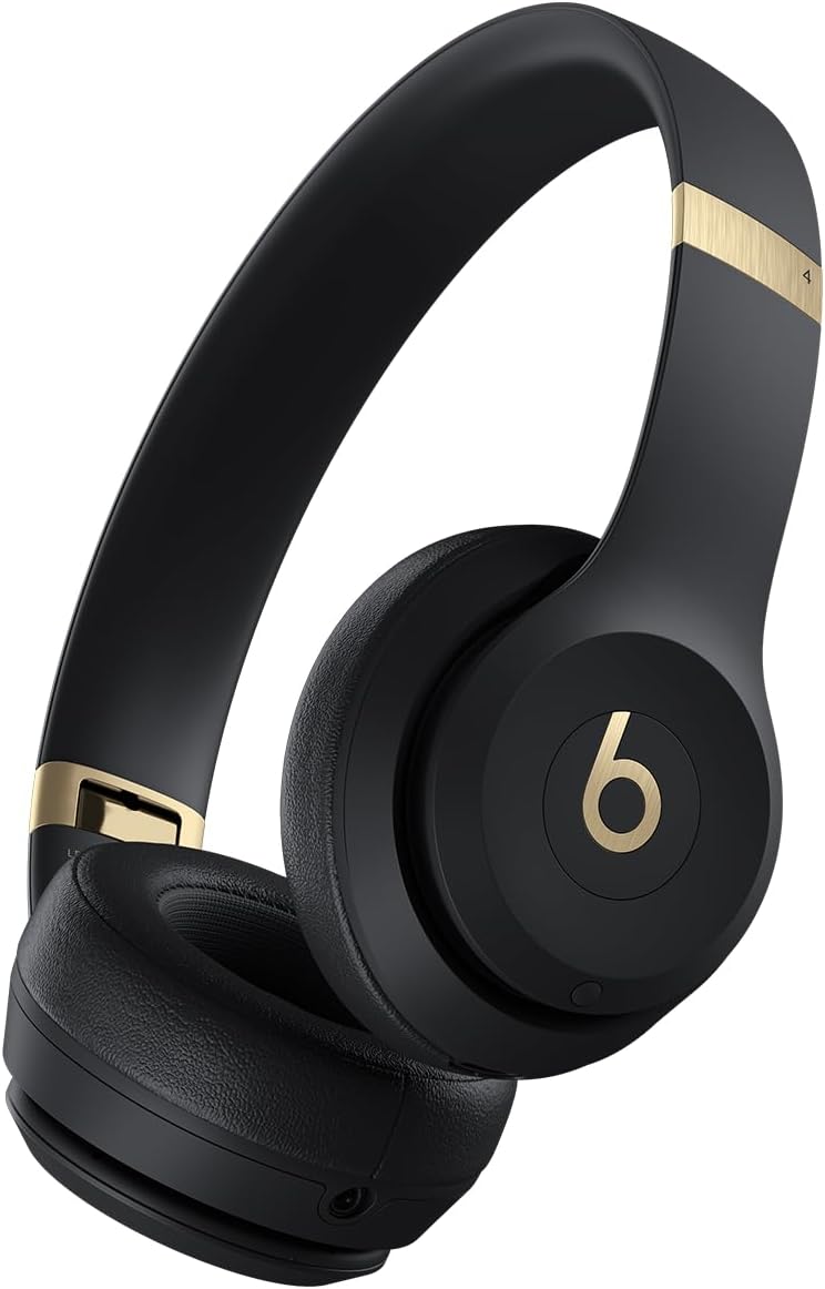 Беспроводные/проводные наушники Beats Solo 4 Black-Gold