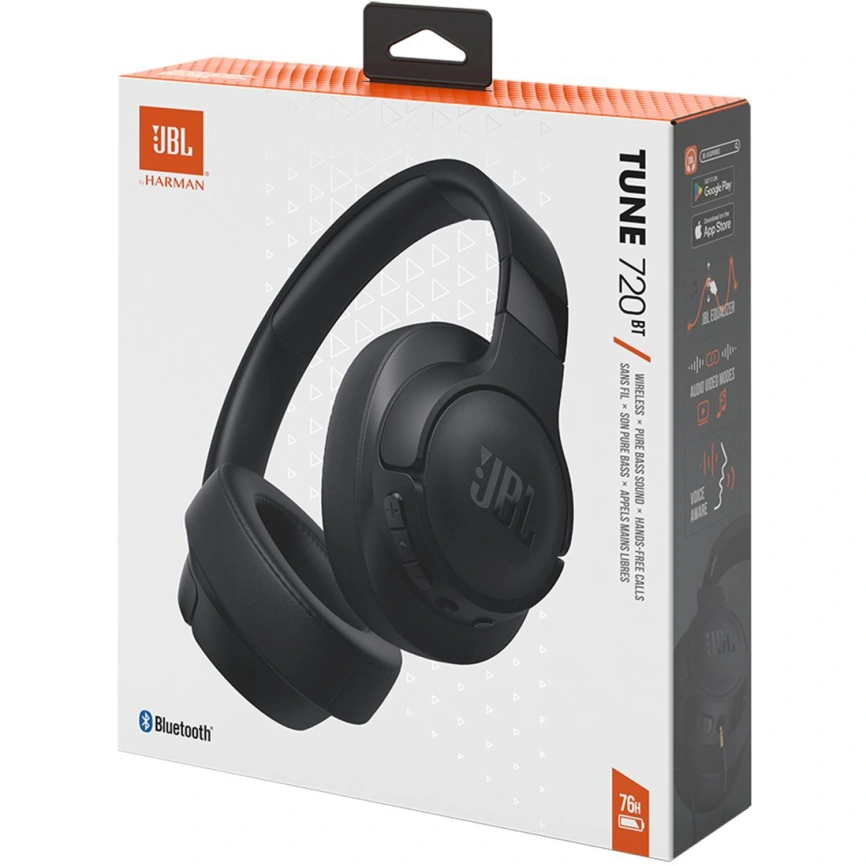 Наушники JBL Tune 720 BT Черный