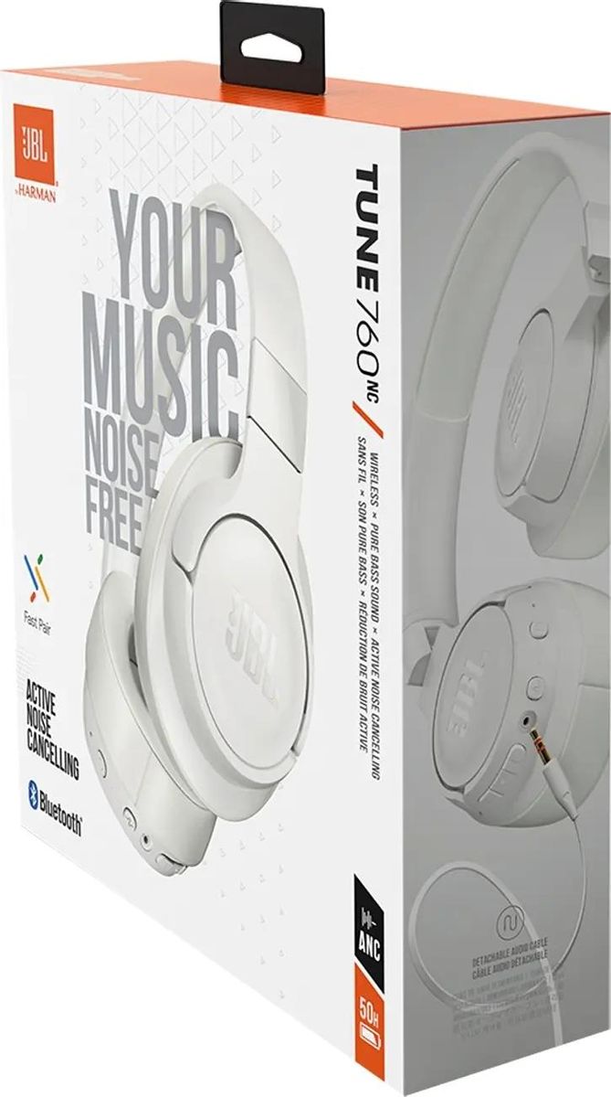 Наушники JBL Tune 760NC White