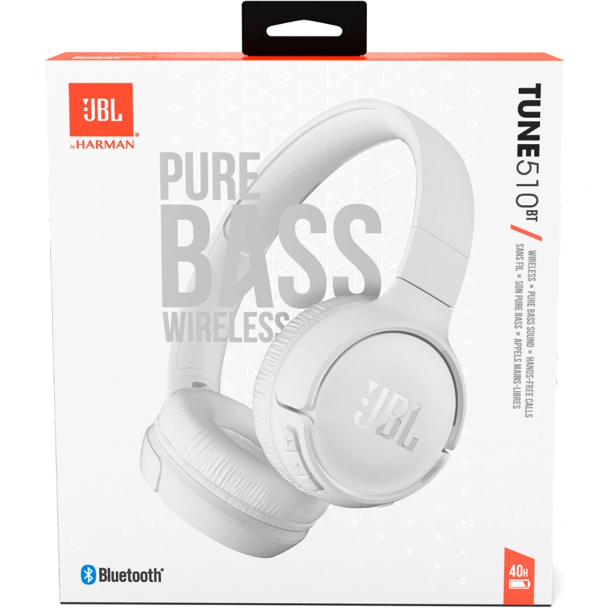 Наушники JBL Tune 510 BT White