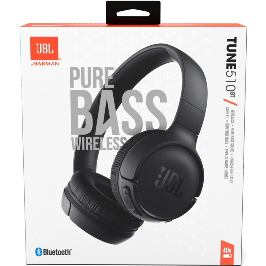 Наушники JBL Tune 510 BT Black