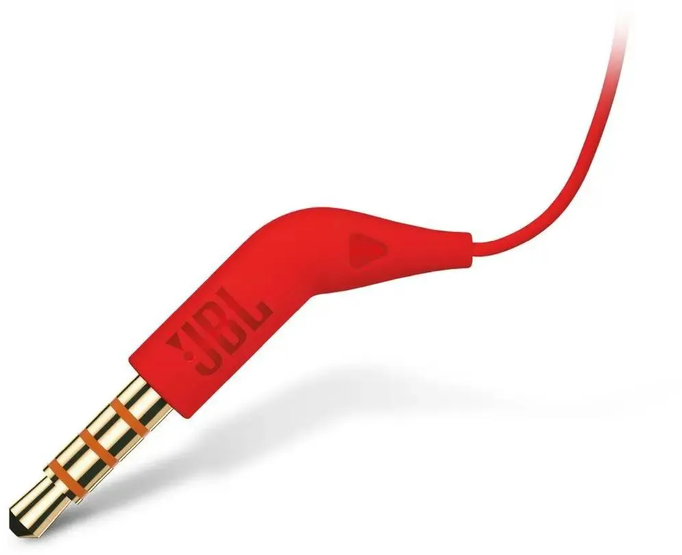 Наушники JBL Tune 110, 3.5 мм, внутриканальные, цвет Красный