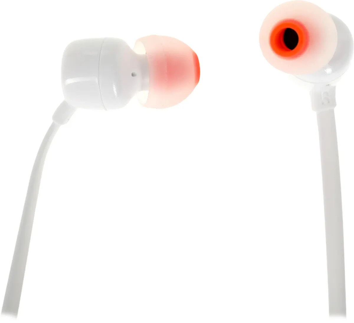 Наушники JBL Tune 110, 3.5 мм, внутриканальные, цвет Белый