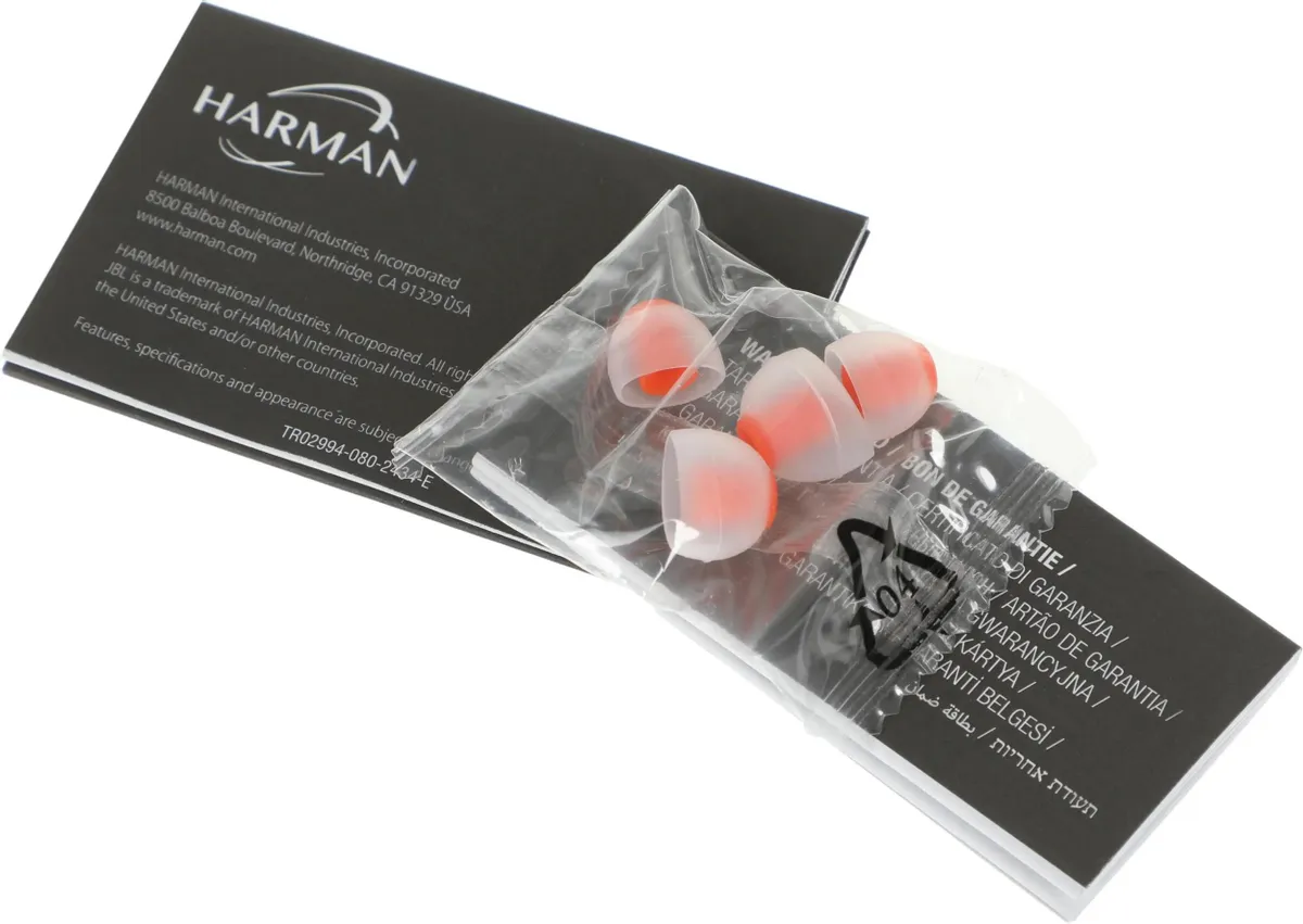 Наушники JBL Tune 110, 3.5 мм, внутриканальные, цвет Белый