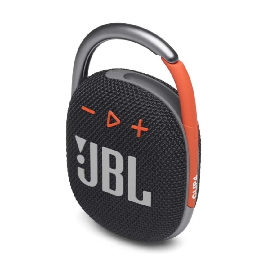 Портативная колонка JBL Clip 4 Black-Orange