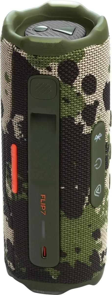 Портативная колонка JBL Flip 7, Темный Камуфляж