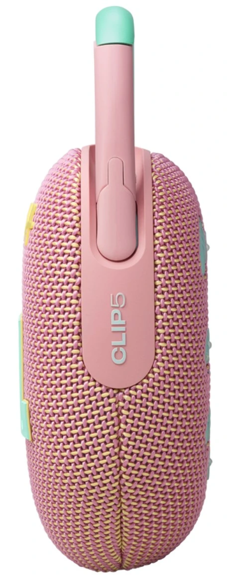 Портативная колонка JBL Clip 5 Розовый