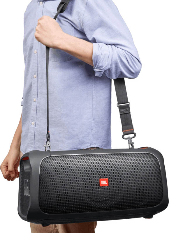 Беспроводная акустика JBL PartyBox On-The-Go (2 микрофона ), Black