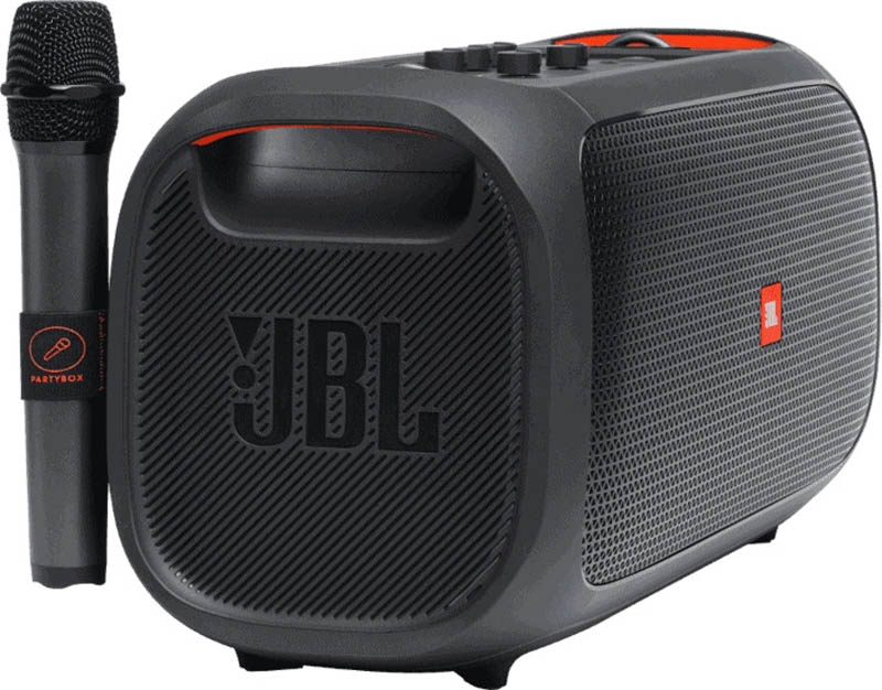 Беспроводная акустика JBL PartyBox On-The-Go (2 микрофона ), Black